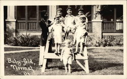 Baby-Fold Normal, IL Postcard Postcard