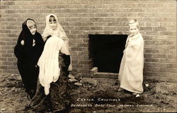 Easter Greetings, Deaconess Baby Fold Normal, IL Postcard Postcard