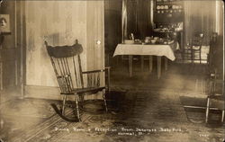 Dining Room & Reception Room, Deconess Baby Fold Normal, IL Postcard Postcard