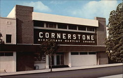 Cornerstone Baptist Church Oakland, CA Postcard Postcard