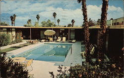 La Riviera Hotel Apartments Palm Springs, CA Postcard Postcard