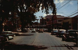 Main Street Falmouth, MA Postcard Postcard