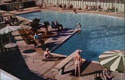 Riviera-Size Swimming Poll in Kern City Postcard