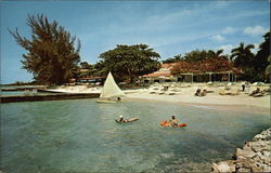 Sunset Lodge Beach Club Montego Bay, Jamaica Postcard Postcard