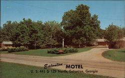 Eatonton Motel Georgia Postcard Postcard