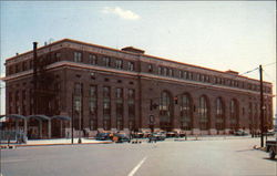 New Haven Railroad Station Postcard