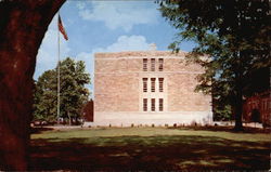 St. Bernard College - The Library Building Postcard