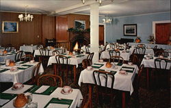 Dining Room at The Cliff House Postcard