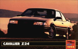 Chevrolet Cavalier Z24 Cars Postcard Postcard