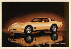 1980 Corvette Coupe Postcard