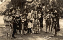 Mariachi Coculense Mexico Postcard Postcard