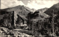 Bear Lake Lodge and Glacier Gorge Estes Park, CO Postcard Postcard