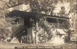 Hotel El Encanto Santa Barbara, CA Postcard Postcard