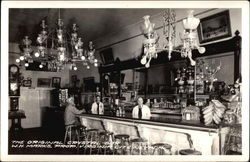 The Original Crystal Bar Virginia City, NV Postcard Postcard