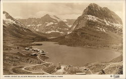 Many Glacier Region, Glacier National Park Postcard