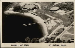 View of Silver Lake Beach Postcard