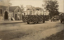 Fair Float Women Postcard Postcard