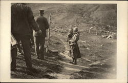 Laplander Mother and Child Tromsø, Norway Postcard Postcard