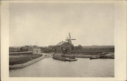 View of Ferry Crossing Postcard