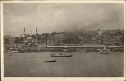 View of Waterfront Istanbul, Turkey Greece, Turkey, Balkan States Postcard Postcard