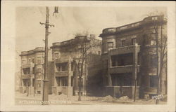 Buildings on Michigan Avenue Chicago, IL Postcard Postcard