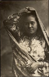 Malaysian Girl Penang, Malaysia Asian Postcard Postcard