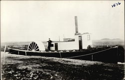 Steamer Paddle Boat "Camille" Postcard