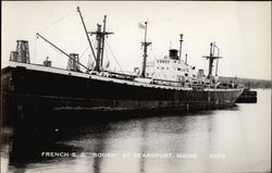 French S. .S. "Rouen" Postcard