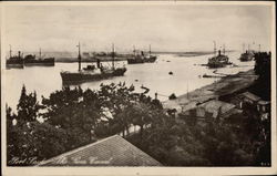 The Suez Canal Postcard