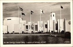 Foreign Exhibit Building - Lagoon of Nations Postcard