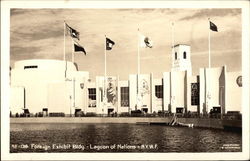 Foreign Exhibit Building - Lagoon of Nations Postcard