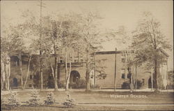 Webster School Massachusetts Postcard Postcard