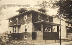 Family Home Endicott, NY Postcard Postcard