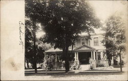 House in Endicott New York Postcard Postcard