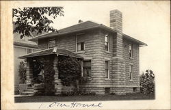 H.E. Saylor's Home Postcard