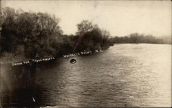 Down the Tioughnioga Whitney Point, NY Postcard Postcard