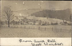 Winter Scene Postcard