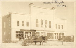 Masonic Temple - Gorden & Lovejoy Co. Union, NY Postcard Postcard