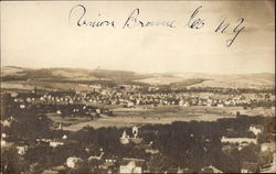 View of Town Postcard