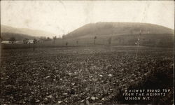 Round Top from The Heights Union, NY Postcard Postcard