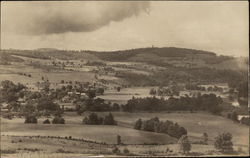 View of Valley Postcard