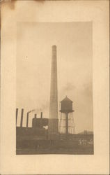 Smokestack of Endicott Johnson & Co Postcard