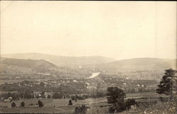 View of Town From Hill Windsor, NY Postcard Postcard