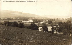 The Crooked Susquehanna Postcard