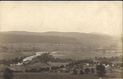 View of Windsor Postcard