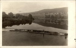 View of Dam Postcard