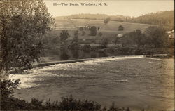 The Dam Windsor, NY Postcard Postcard