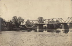 View of the Bridge Windsor, NY Postcard Postcard