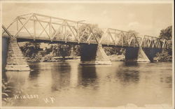 View of Bridge Postcard