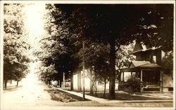 Church Street Windsor, NY Postcard Postcard